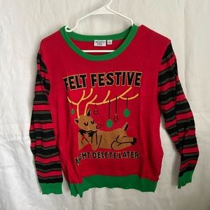 Ugly Christmas Sweater - Size XL (runs super small)